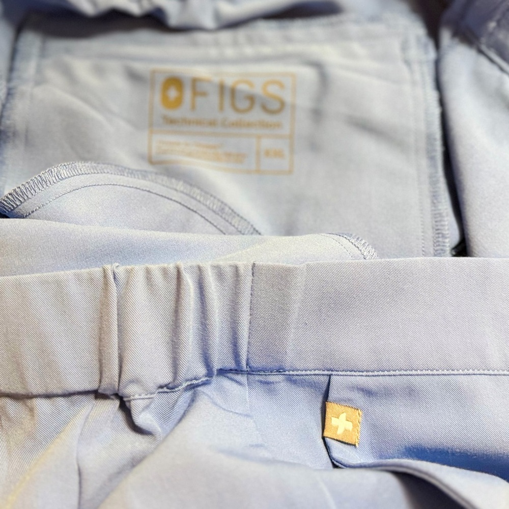 Figs Women’s Ceil Blue Scrub Pants Limited Edition - Picture 8 of 9